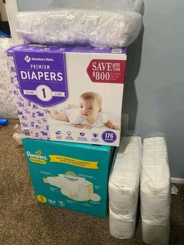 Premium Diapers 176 Count